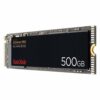 SDSSDXPM2-500G-G25 Extreme PRO M.2 NVMe 3D SSD 500GB Interne SSD-Festplatte
