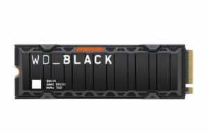 BLACK SN850 NVMe SSD 1 TB mit Kühlkörper Interne SSD-Festplatte