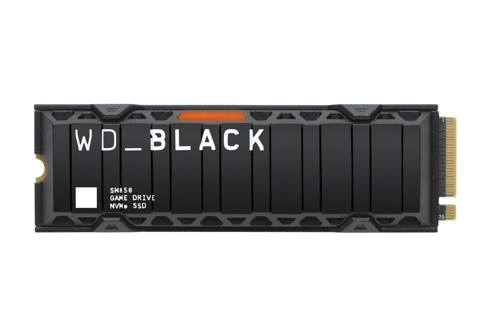 BLACK™ SN850 NVMe™ SSD mit Kühlkörper Interne SSD-Festplatte