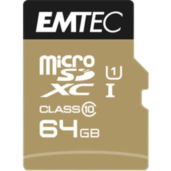 Emtec Elite Gold 64 GB microSDXC