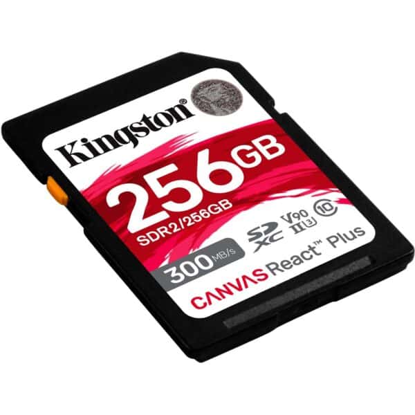 Kingston Canvas React Plus 256 GB SDXC