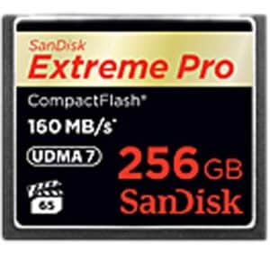 Sandisk CompactFlash Extreme Pro 256 GB