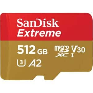 Sandisk Extreme 512 GB microSDXC