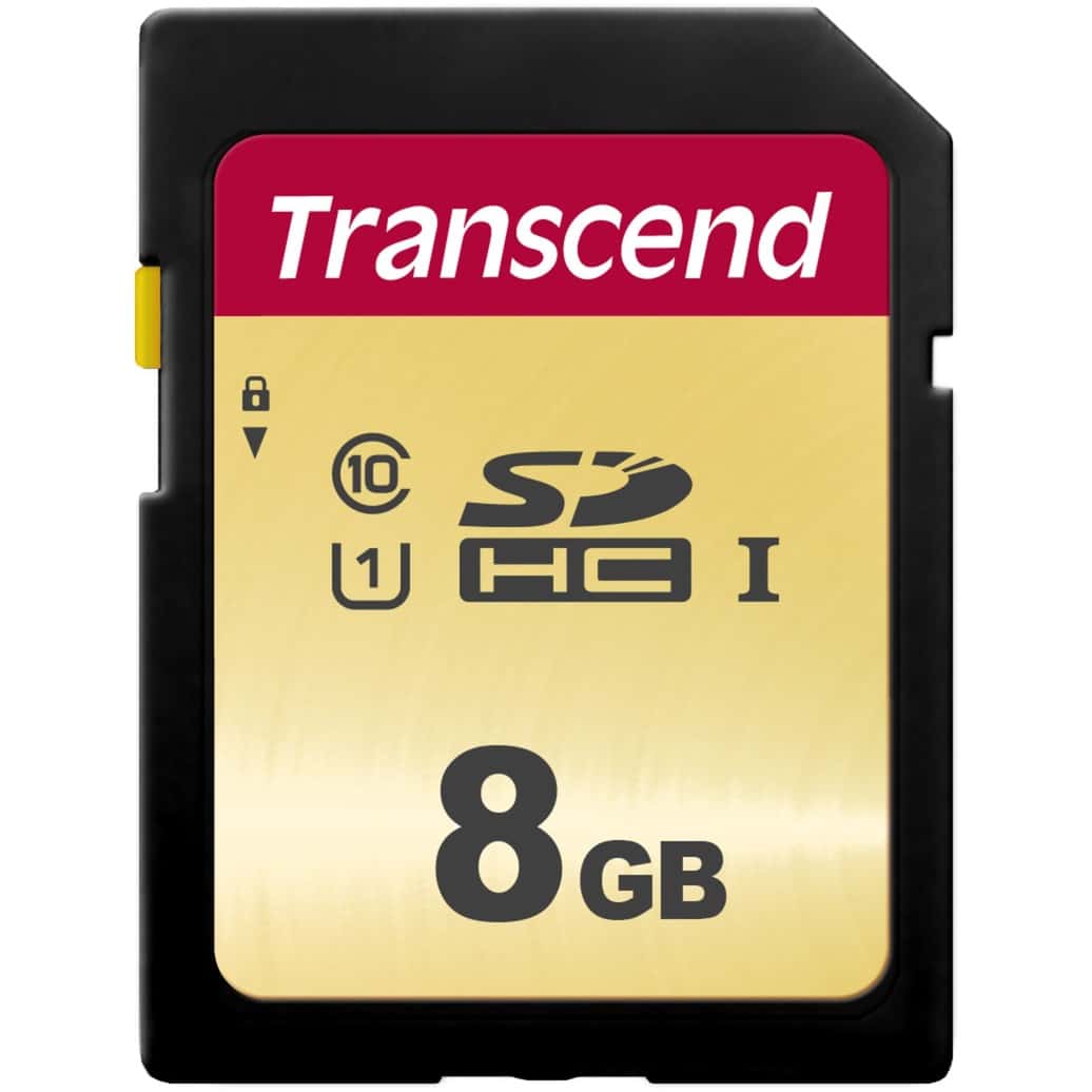 Transcend 500S 8 GB SDHC