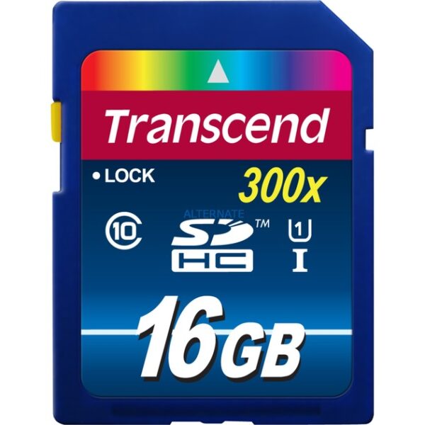 Transcend Secure Digital SDHC UHS-I 16 GB