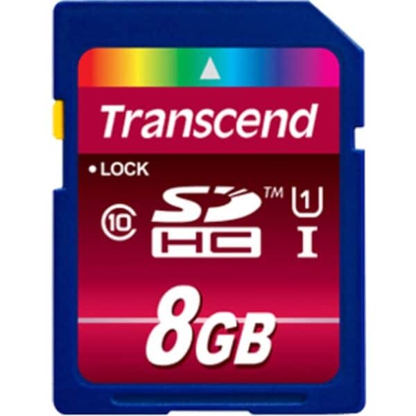 Transcend Secure Digital SDHC UHS-I 8 GB