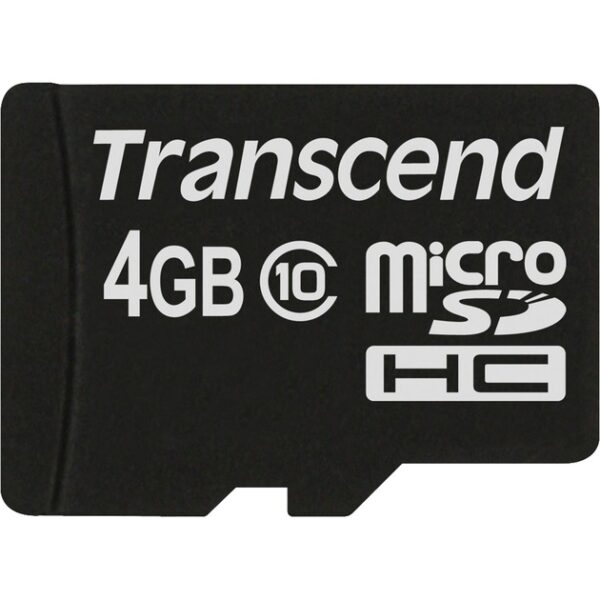 Transcend microSDHC Card 4 GB