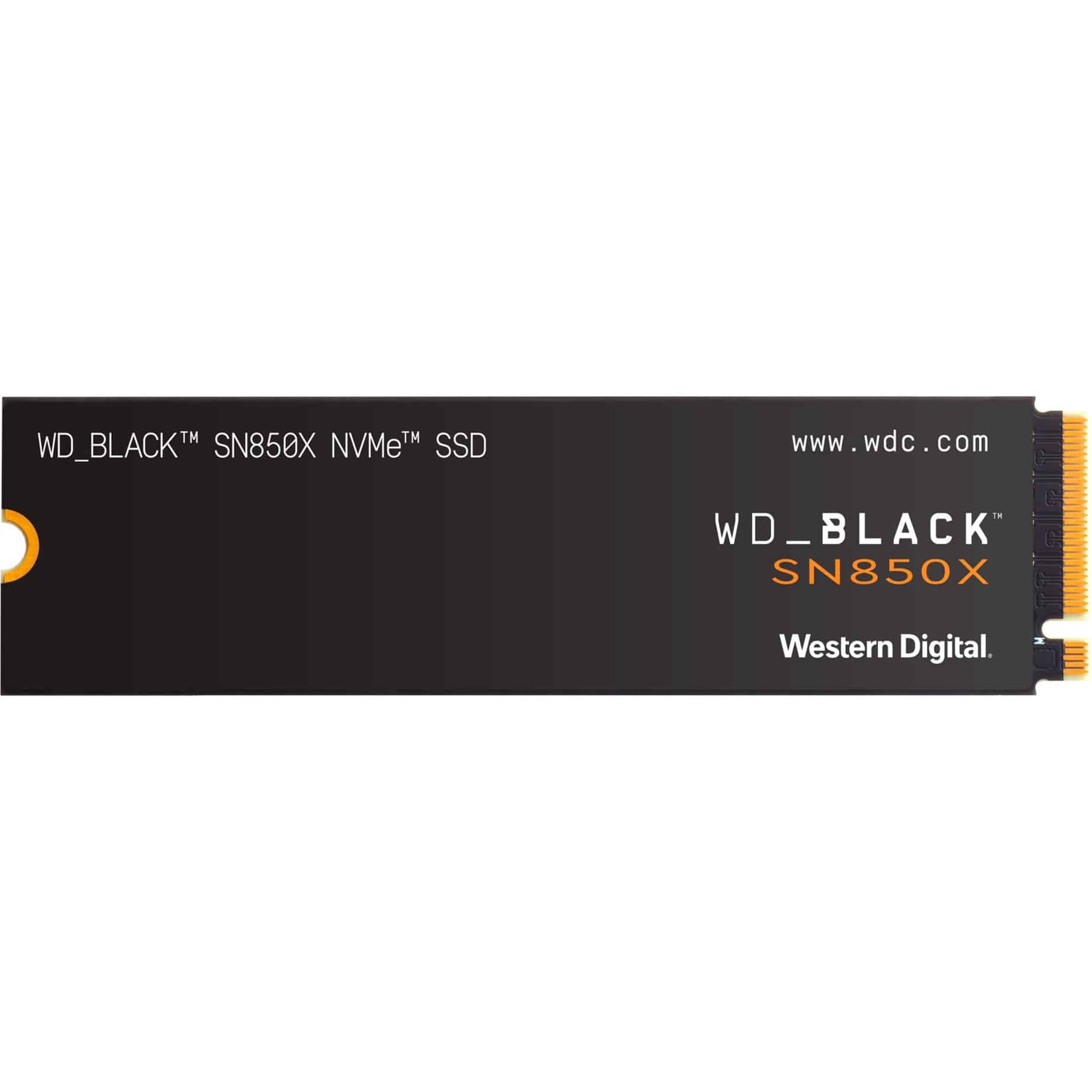 WD Black SN850X NVMe SSD 1 TB