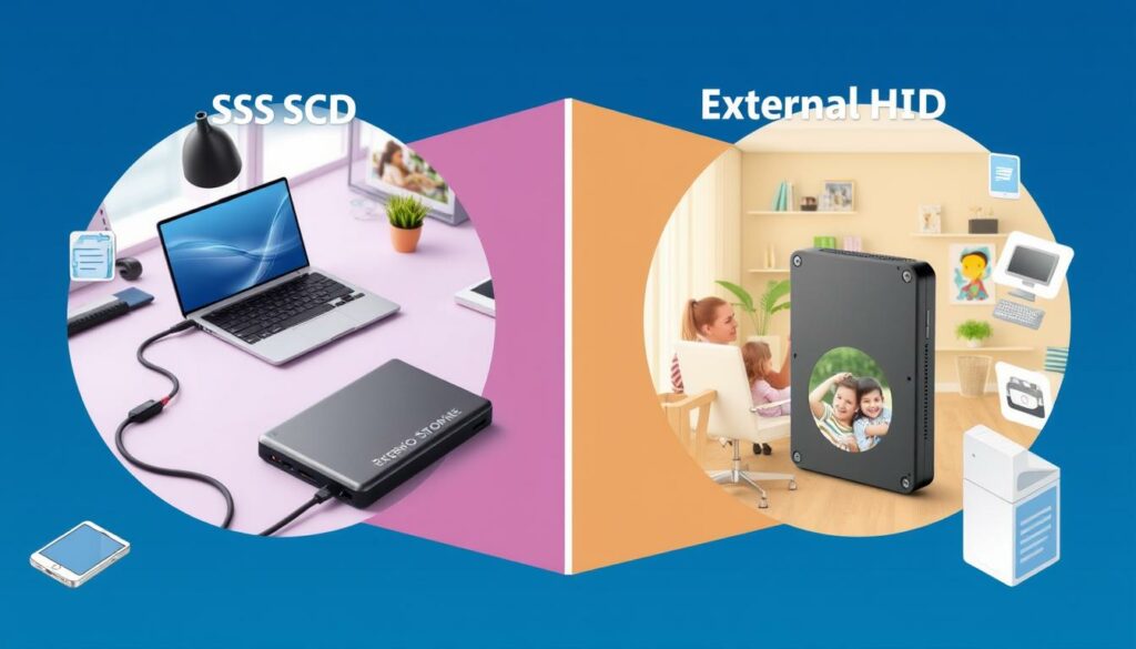 Anwendungsbeispiele für SSDs und HDDs