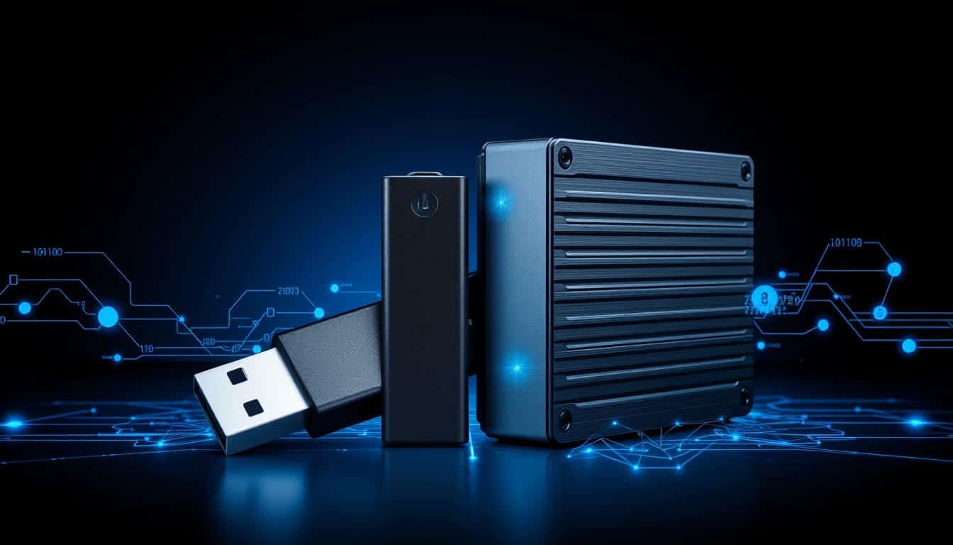 Was ist besser USB Stick oder externe Festplatte?